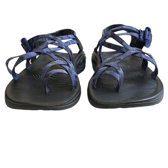 Chaco ZVolv X2 Women’s Size 9 Outdoor Sandals Tinge Blue Black Casual Hiking - Picture 2 of 11